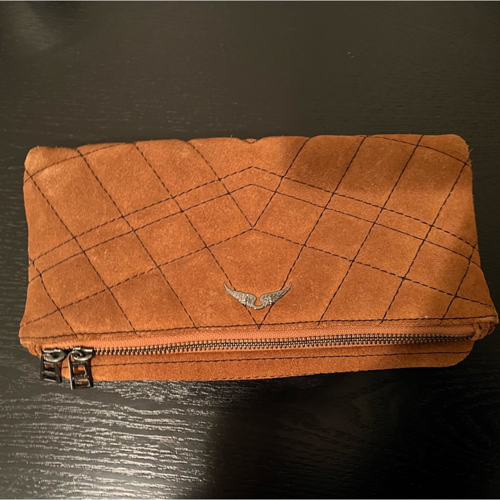 Zadig Voltaire bag tan suede